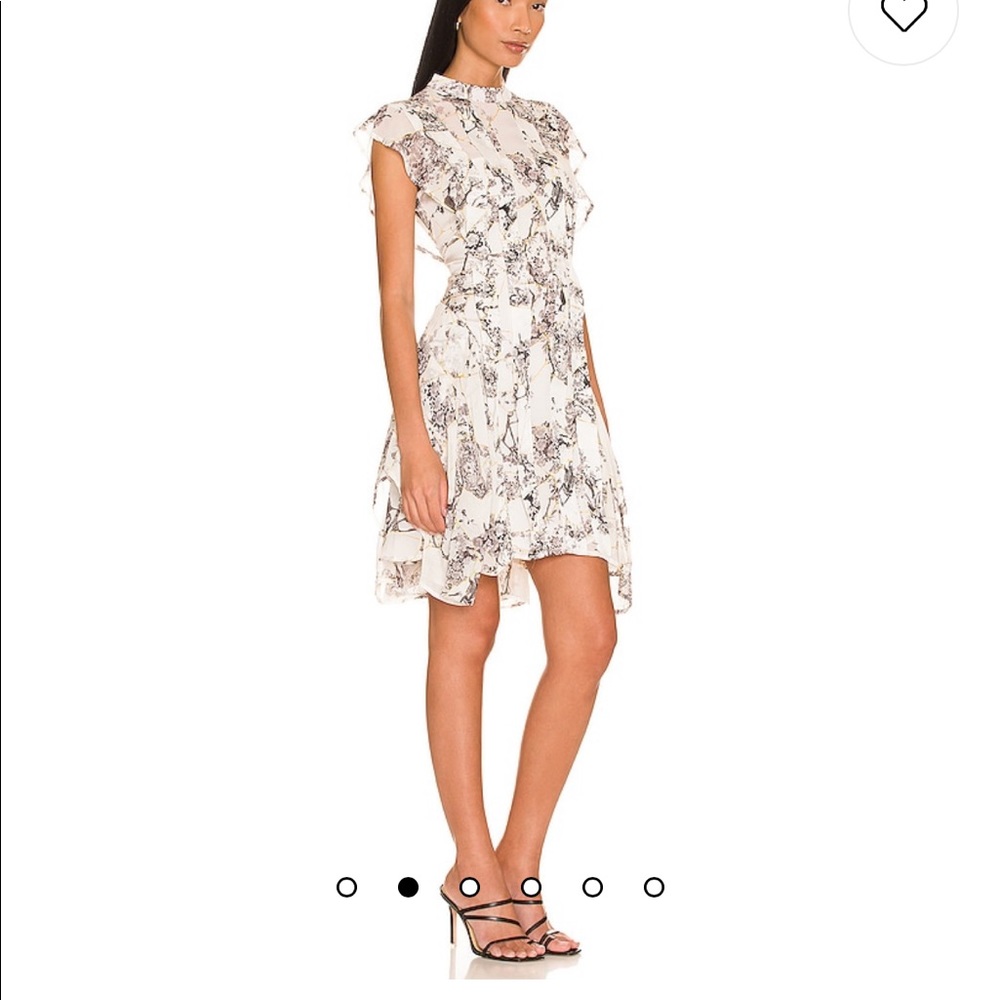 All Saints Fleur Dress (S22) size US6 worn once for 3 hours. As new
